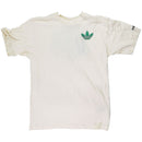adidas Originals Trefoil Leaves Logo T-Shirt for Men - Cream / Green (Size: S) - Adidas - Simple Cell Shop, Free shipping from Maryland!