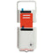 SAMSUNG Silicone Cover with Strap for Samsung Galaxy Z Flip4 - White / Orange
