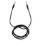 Quikcell 3.5mm Auxiliary Cable (3.3ft. / 1m) - Color Burst! Black Ink - Quikcell - Simple Cell Shop, Free shipping from Maryland!
