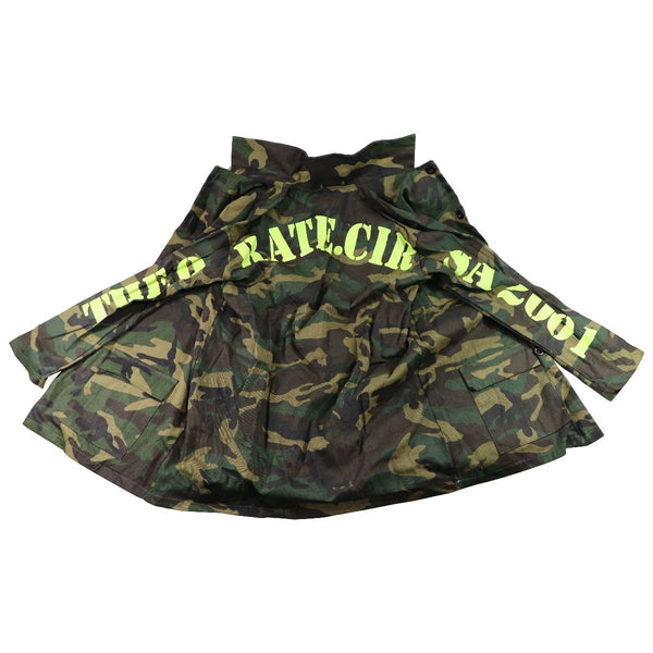Men&#39;s Button-Down Jacket - M - Woodland Camo / Neon (Theo Rate.Cir SA 2001) - Unbranded - Simple Cell Shop, Free shipping from Maryland!