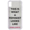 Case-Mate Prabal Gurung Tough Feminist Text Case for Apple iPhone Xs Max - Clear - Case-Mate - Simple Cell Shop, Free shipping from Maryland!