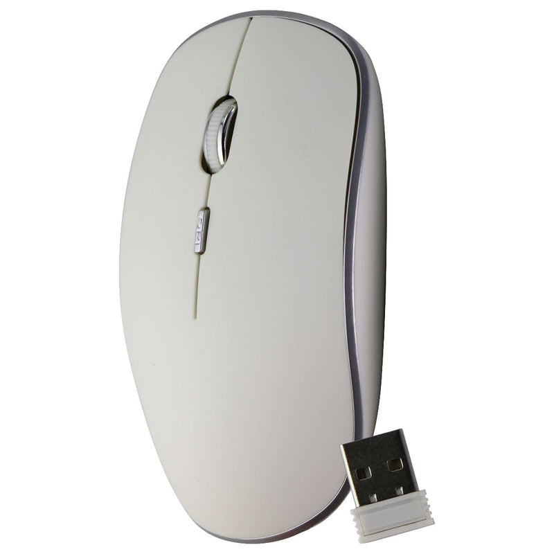 Premiertek 2.4GHz Wireless Optical Mouse 1600 DPI with Dongle - Soft Touch White - Premiektek - Simple Cell Shop, Free shipping from Maryland!