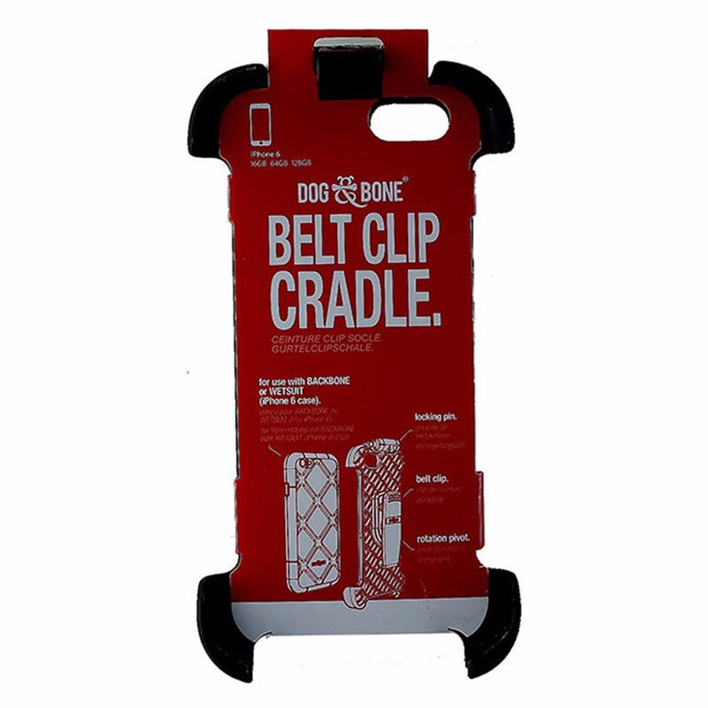 Dog & Bone Wetsuit Belt Clip for WetSuit Cases on The iPhone 6 / 6s - Black - Dog & Bone - Simple Cell Shop, Free shipping from Maryland!