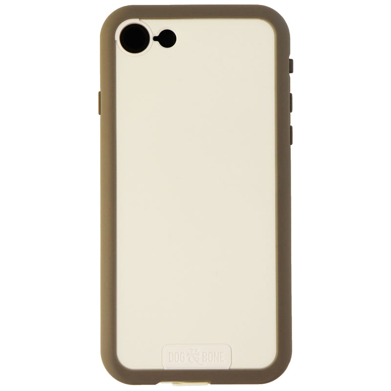 Dog & Bone Waterproof Hardshell Case for Apple iPhone 7 - White / Gray