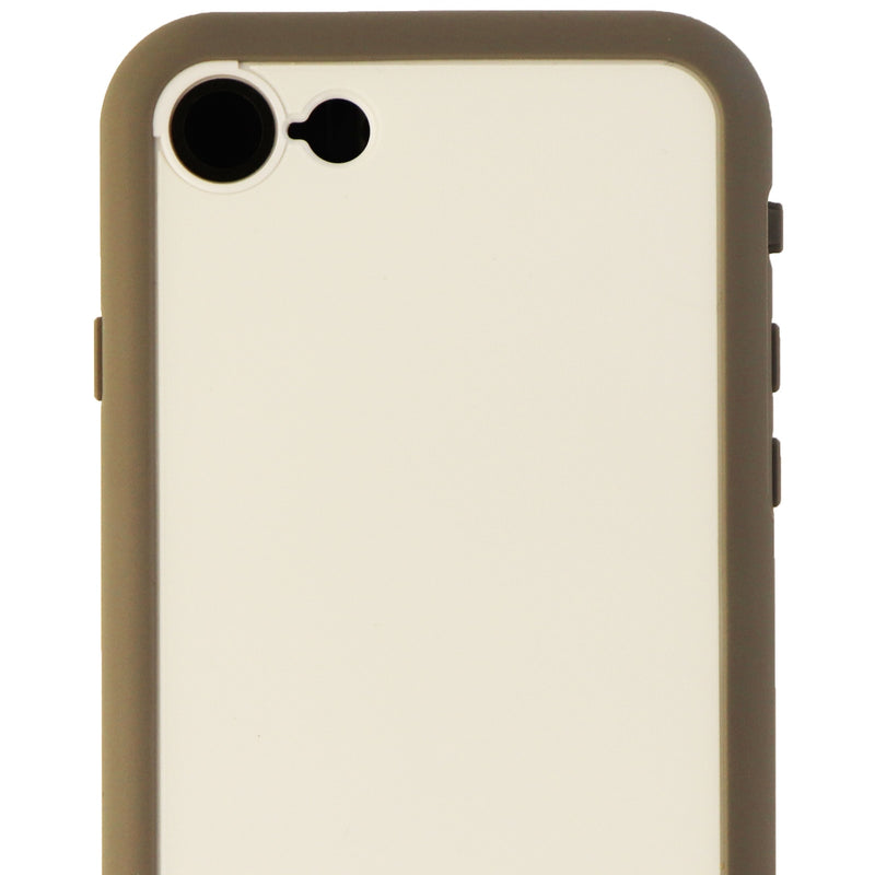 Dog & Bone Waterproof Hardshell Case for Apple iPhone 7 - White / Gray