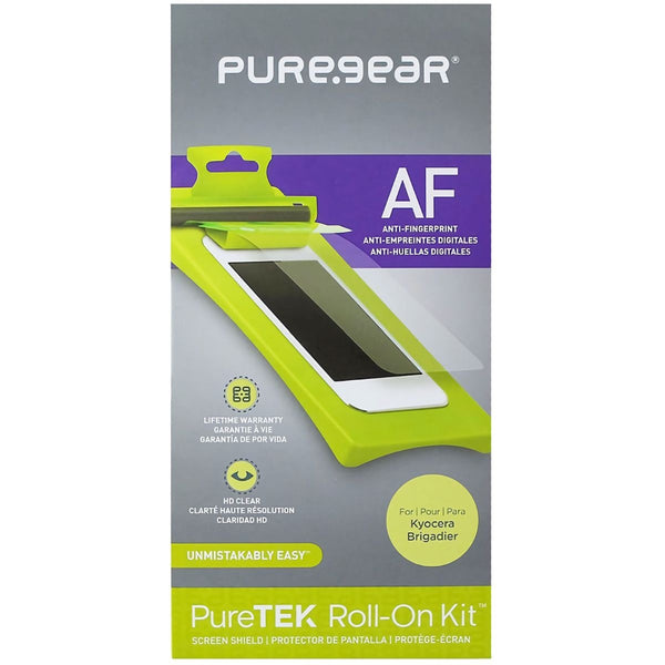 PureTek Roll-On Screen Shield for Kyocera Brigadier HD Impact - PureGear - Simple Cell Shop, Free shipping from Maryland!