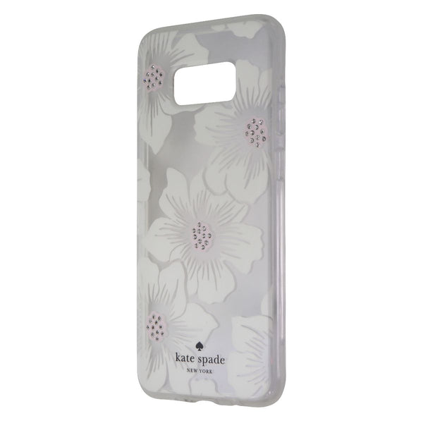 Kate Spade New York Hardshell Case Cover For Galaxy S8+ (S8 Plus) - Floral Clear