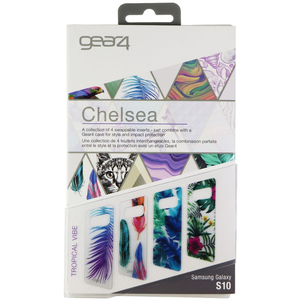 Gear4 Swappable Inserts for Samsung Galaxy S10 Chelsea Cases - Tropical Vibe - Gear 4 - Simple Cell Shop, Free shipping from Maryland!