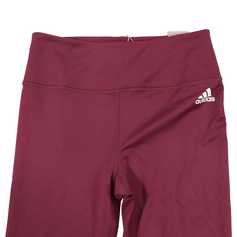 Adidas Womens 7/8 Length High Rise Elastic Waist Leggings - Medium