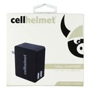 CellHelmet Dual USB Port Wall Charger (2.4A/12W) - Black - CellHelmet - Simple Cell Shop, Free shipping from Maryland!