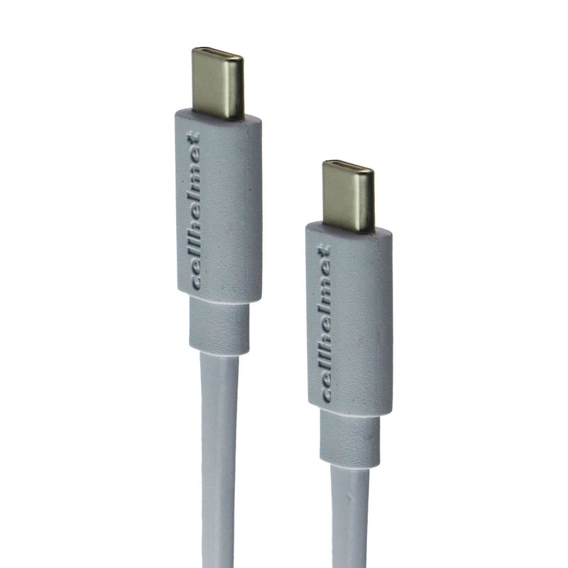 cellhelmet Type-C to Type-C Charge/Sync Cable - 3ft Flat Gray - CellHelmet - Simple Cell Shop, Free shipping from Maryland!