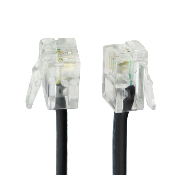(9.5-Foot) Telephone Cable (2-wire) - RJ11 (M) Connectors - Black (E201188) - Unbranded - Simple Cell Shop, Free shipping from Maryland!