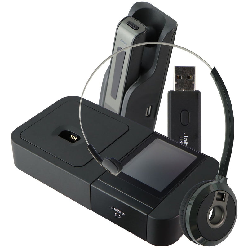Jabra GO 6470 Bluetooth Headset with Touchscreen for Deskphone & Mobile Phones - Jabra - Simple Cell Shop, Free shipping from Maryland!