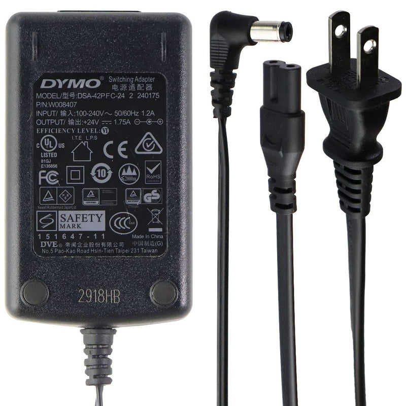 Dymo (24V/1.75A) Switching Adapter Wall Charger/Power - Black (DSA-42PFC-24) - Dymo - Simple Cell Shop, Free shipping from Maryland!