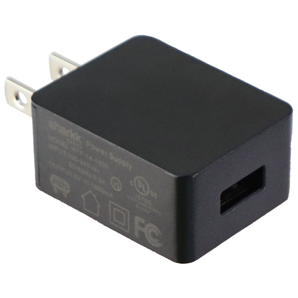 Sharkk (5V/1A) Single USB Wall Charger Travel Adapter - Black (HYP-14-1000) - Sharkk - Simple Cell Shop, Free shipping from Maryland!