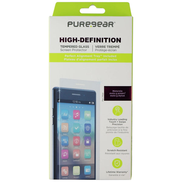 PureGear High-Definition Tempered Glass for Motorola Moto G Power and G Stylus - PureGear - Simple Cell Shop, Free shipping from Maryland!