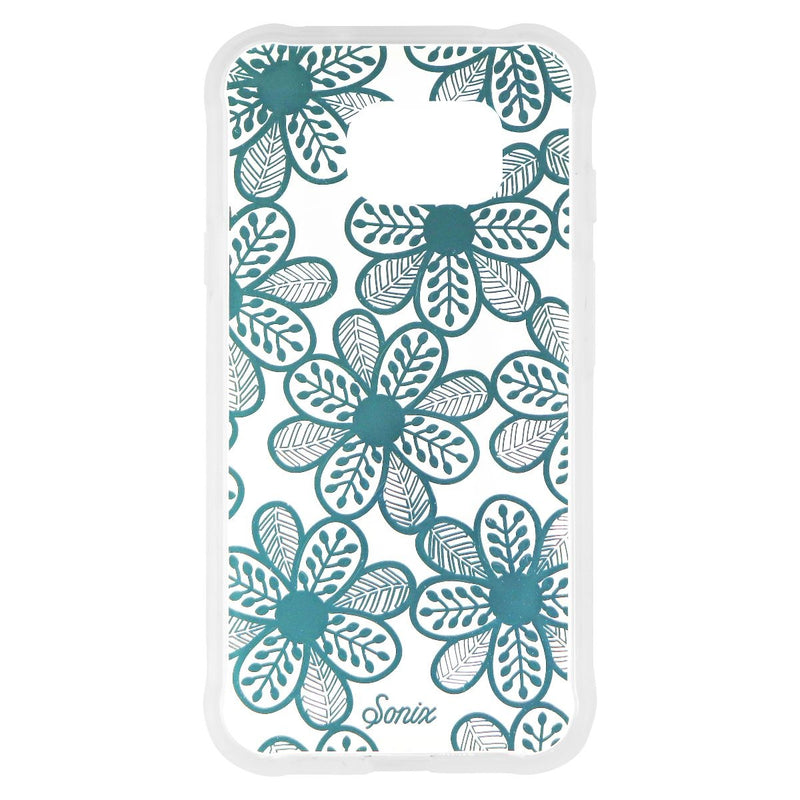 Sonix Clear Coat Hybrid Case for Samsung Galaxy S7 Active - Clear/Blue Flowers - Sonix - Simple Cell Shop, Free shipping from Maryland!