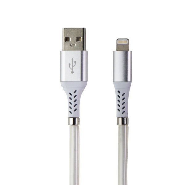 Magnetic Easy Wrap 4-Foot USB Charge & Sync Cable for iPhone/iPad - White/Silver - Unbranded - Simple Cell Shop, Free shipping from Maryland!