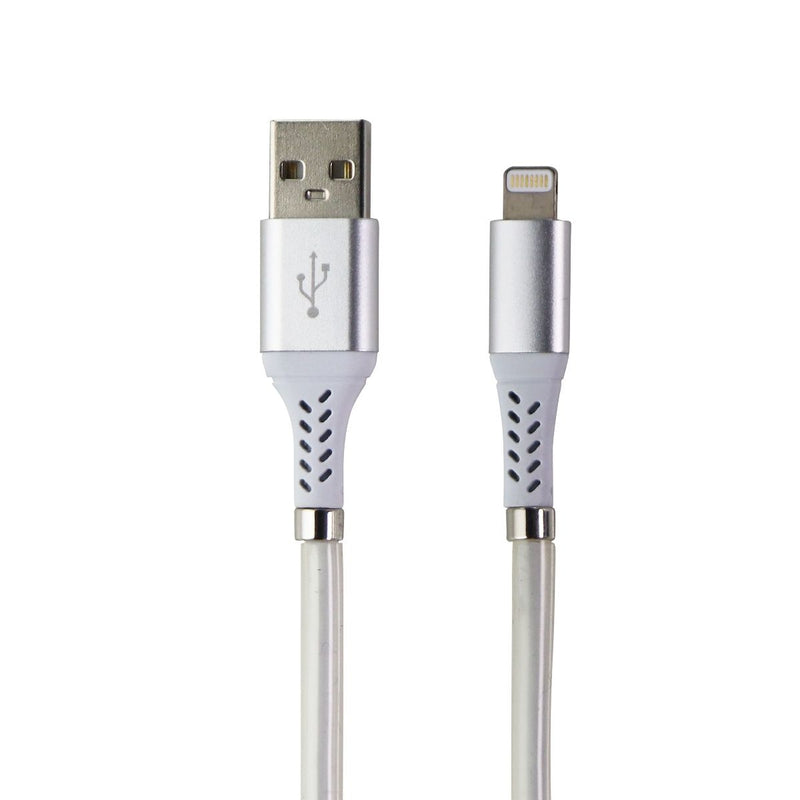 Magnetic Easy Wrap 4-Foot USB Charge & Sync Cable for iPhone/iPad - White/Silver - Unbranded - Simple Cell Shop, Free shipping from Maryland!