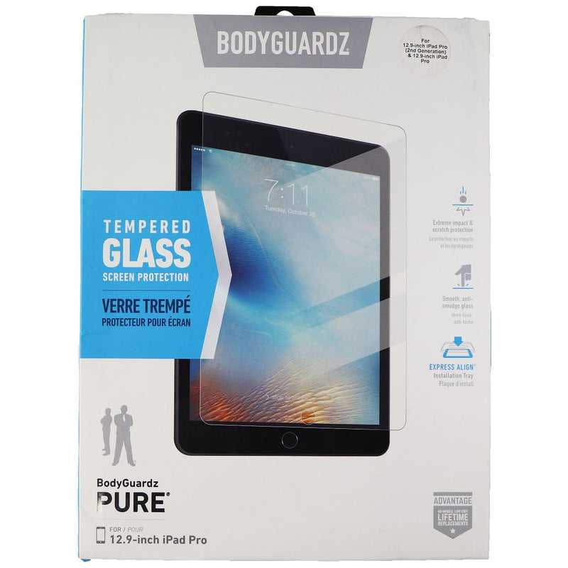 BodyGuardz Pure Series Tempered Glass for Apple iPad Pro 12.9 (2nd/1st Gen) - BODYGUARDZ - Simple Cell Shop, Free shipping from Maryland!