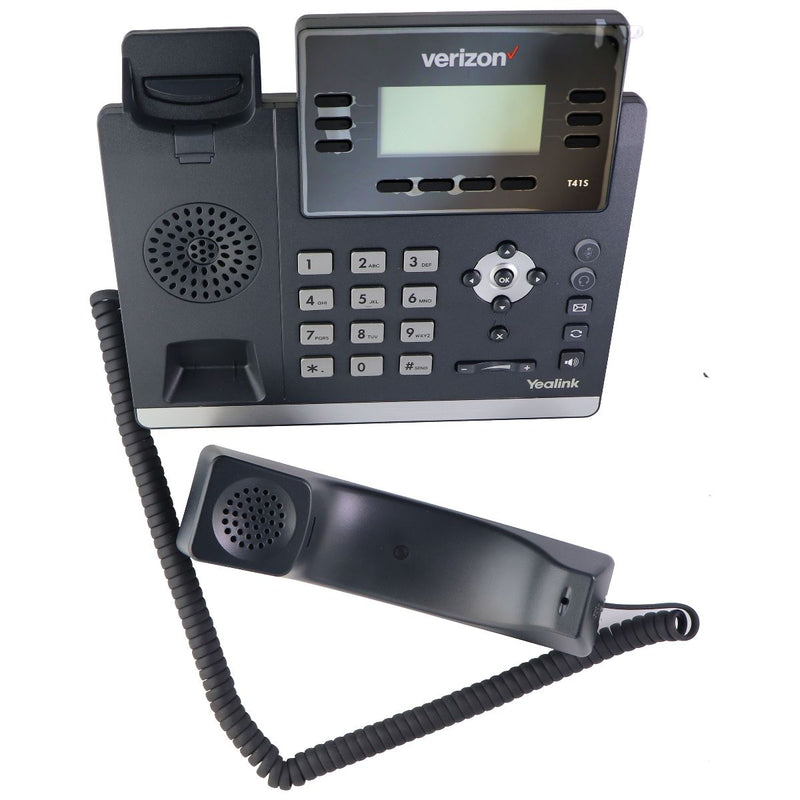 Verizon Yealink One Talk T41S IP Desk Phone - Black/Silver - Yealink - Simple Cell Shop, Free shipping from Maryland!