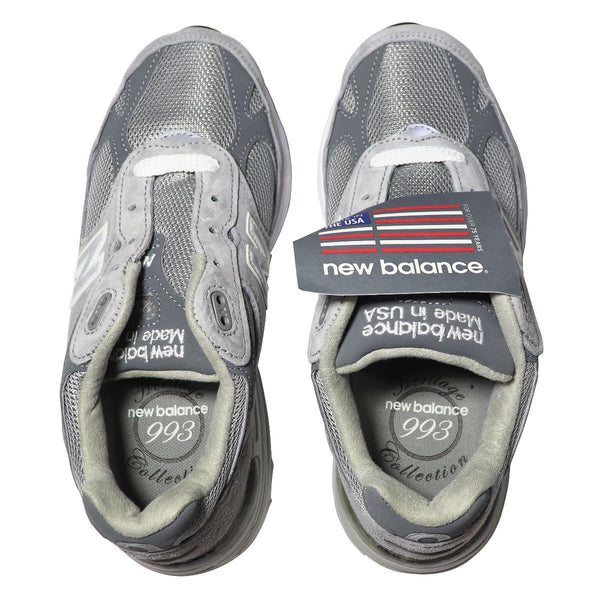 New Balance Womens Made in Us 993 V1 Sneaker - Grey - Size 7 (WIDE) - New Balance - Simple Cell Shop, Free shipping from Maryland!