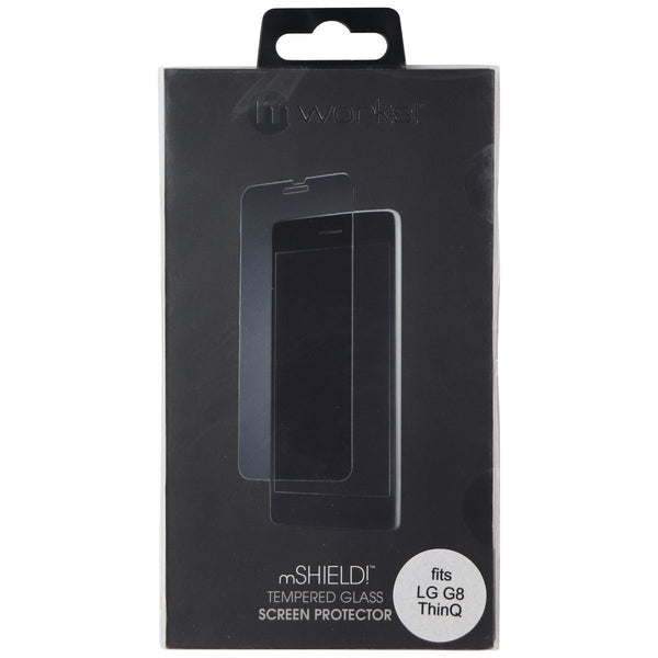 mWorks! mShield Tempered Glass Screen Protector for LG G8 ThinQ - Clear - mWorks! - Simple Cell Shop, Free shipping from Maryland!