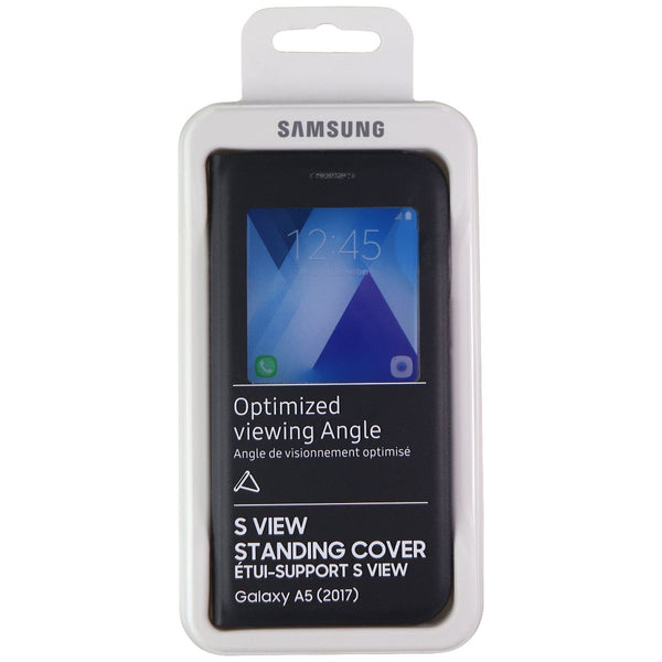 Samsung S-View Standing Cover Case for Samsung Galaxy A5 (2017) - Black - Samsung - Simple Cell Shop, Free shipping from Maryland!