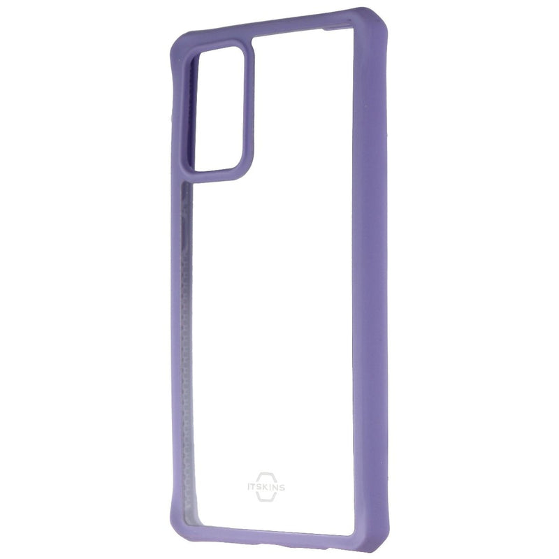 ITSKINS Hybrid Solid Case for Samsung Galaxy Note20 - Purple & Transparent - ITSKINS - Simple Cell Shop, Free shipping from Maryland!
