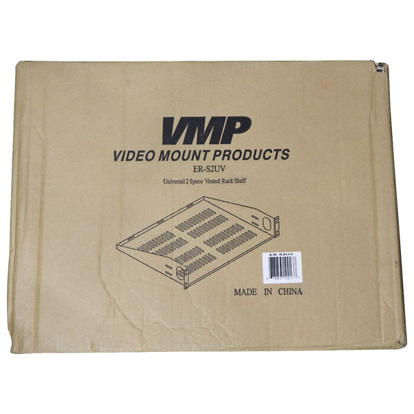 VMP Universal 2 Space Vented Rack Shelf - Black (ER-S2UV) - VMP - Simple Cell Shop, Free shipping from Maryland!