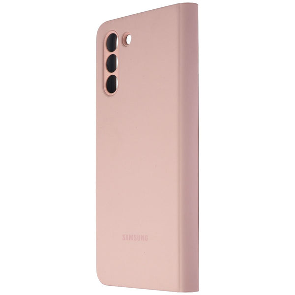 Samsung S-View Flip Cover for Galaxy S21+ & S21+ 5G - Pink (EF-ZG996CPE) - Samsung Electronics - Simple Cell Shop, Free shipping from Maryland!