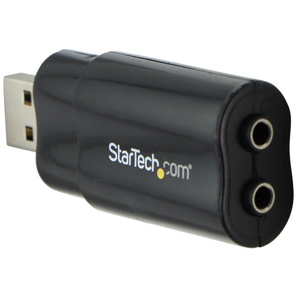 StarTech.com USB to Stereo Audio External Sound Card (ICUSBAUDIOB) - Black - StarTech.com - Simple Cell Shop, Free shipping from Maryland!