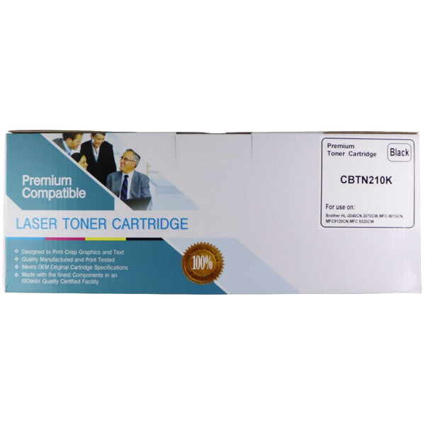 Premium Compatible Black Laser Toner Cartridge (CBTN210K) Brother Compatible - Premium Compatible - Simple Cell Shop, Free shipping from Maryland!