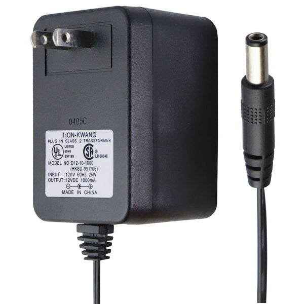 HON-KWANG (12V/1A) Plug In Class 2 Transformer (D12-10-1000 / HKSD-9911006) - Hon-Kwang - Simple Cell Shop, Free shipping from Maryland!