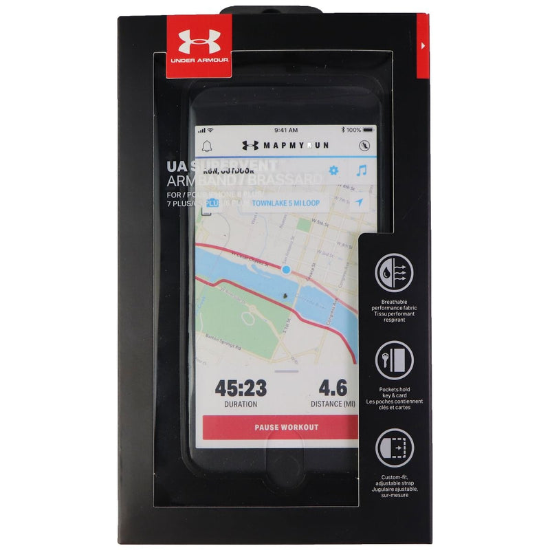 Under Armour Supervent Armband for iPhone 8 Plus/7 Plus/6s Plus/6 Plus - Black - Under Armour - Simple Cell Shop, Free shipping from Maryland!