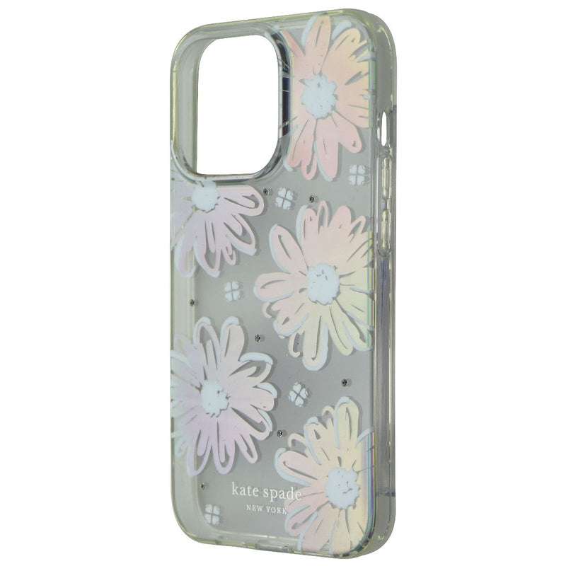 Kate Spade Protective Hardshell Case for iPhone 13 Pro - Daisy Iridescent Foil - Kate Spade New York - Simple Cell Shop, Free shipping from Maryland!