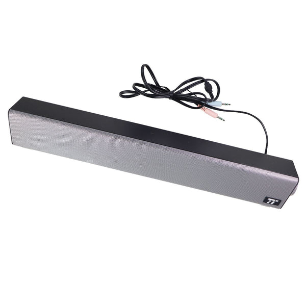 TaoTronics Mini Computer Sound Bar with 3.5mm Audio Cables / USB Powered - Black - TaoTronics - Simple Cell Shop, Free shipping from Maryland!
