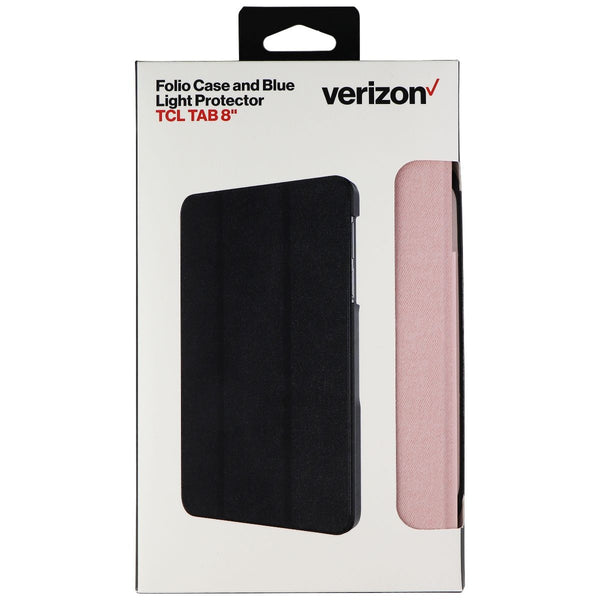 Verizon Hardshell Folio Case and Screen Protector for TCL Tab 8-inch - Pink - Verizon - Simple Cell Shop, Free shipping from Maryland!