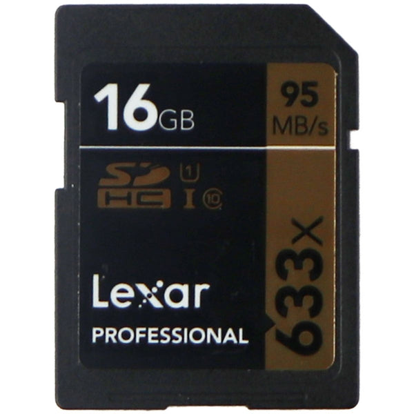 Lexar Professional 633x 16GB SDHC UHS-I/U1 Card - LSD16GCB1NL633 - Lexar - Simple Cell Shop, Free shipping from Maryland!