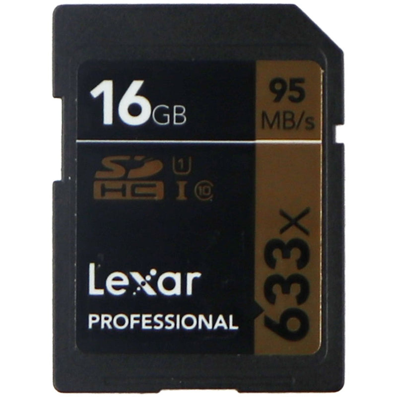 Lexar Professional 633x 16GB SDHC UHS-I/U1 Card - LSD16GCB1NL633 - Lexar - Simple Cell Shop, Free shipping from Maryland!