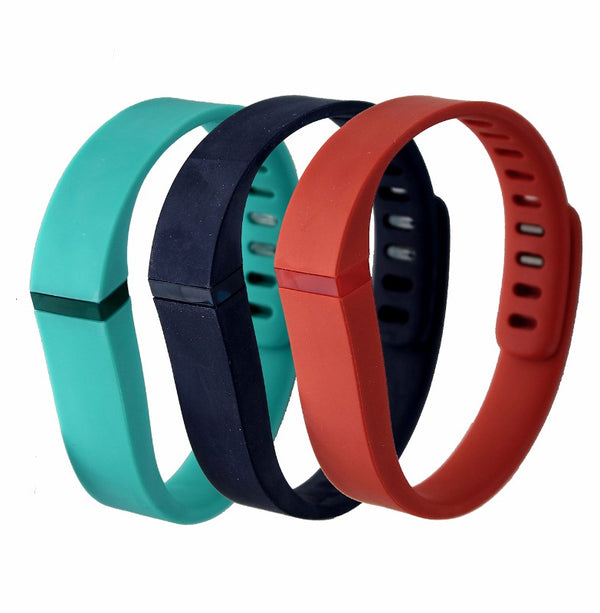 Fitbit Flex Sport Replacement Accessory Band 3-Pack - Teal/Orange/Dark Blue - Fitbit - Simple Cell Shop, Free shipping from Maryland!