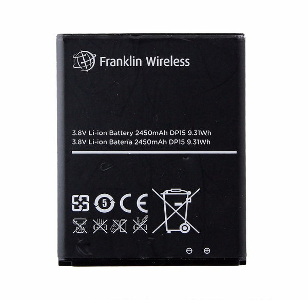 Original OEM Franklin Wireless Replacement Router Battery R850 (2450mAh) 3.8V - Franklin Wireless - Simple Cell Shop, Free shipping from Maryland!