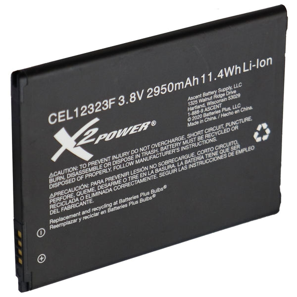 X2 Power Rechargeable 3.8V 2950mAh Battery - Black (CEL12323F) - X2 Power - Simple Cell Shop, Free shipping from Maryland!