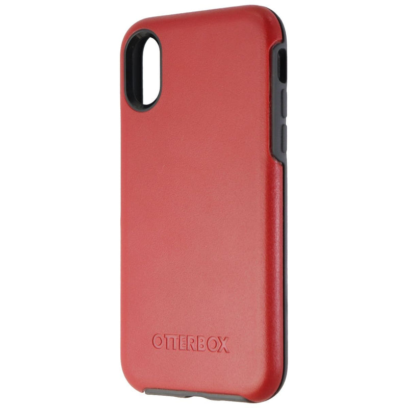 OtterBox Symmetry Series Case for Apple iPhone X/XS - Fine Port (Red/Slate Gray) - OtterBox - Simple Cell Shop, Free shipping from Maryland!