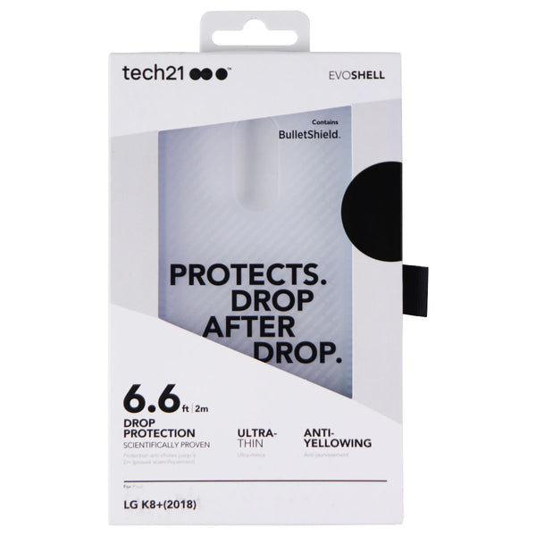 Tech21 Evo Shell Series Case for LG K8+ (2018) - Clear/Frost - Tech21 - Simple Cell Shop, Free shipping from Maryland!