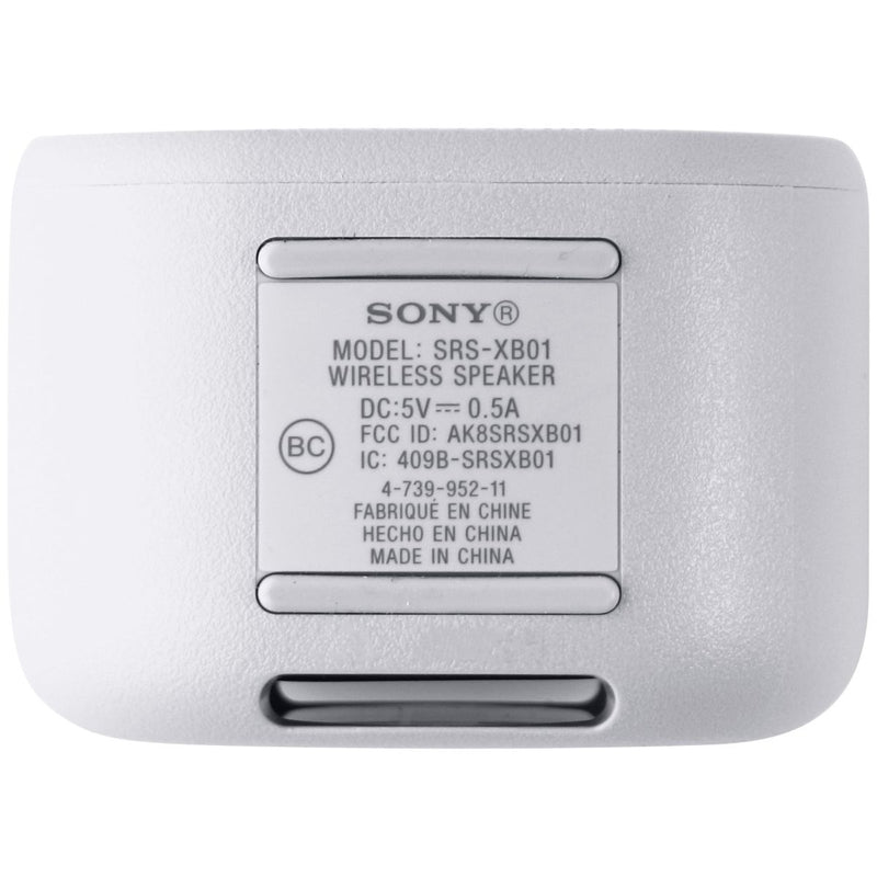 Sony SRS-XB01 Compact Portable Bluetooth Speaker - White - Sony - Simple Cell Shop, Free shipping from Maryland!