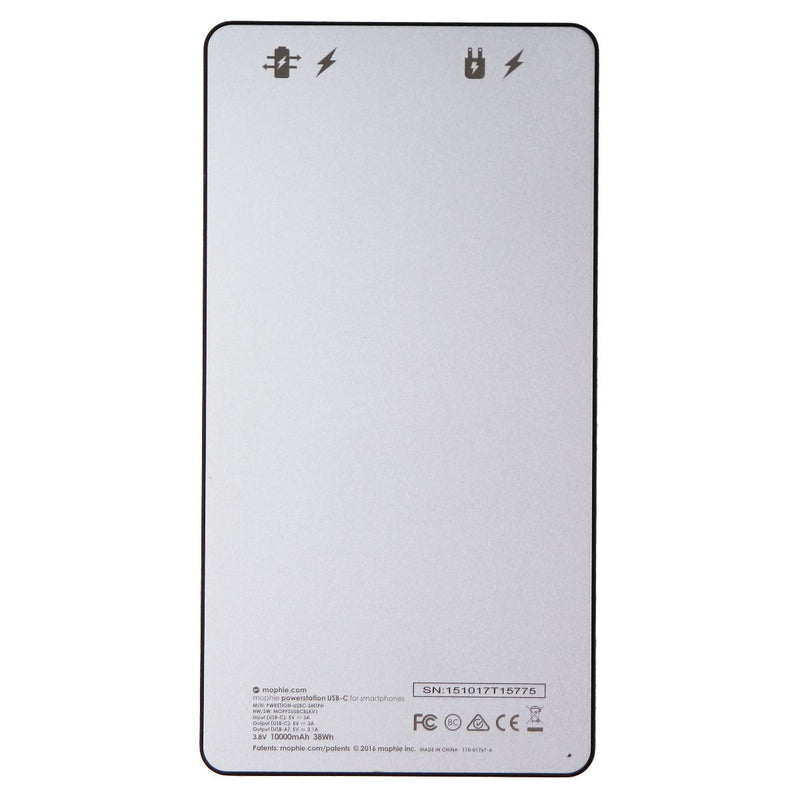 Mophie Powerstation USB-C External 10,000mAh Battery - Silver - Mophie - Simple Cell Shop, Free shipping from Maryland!