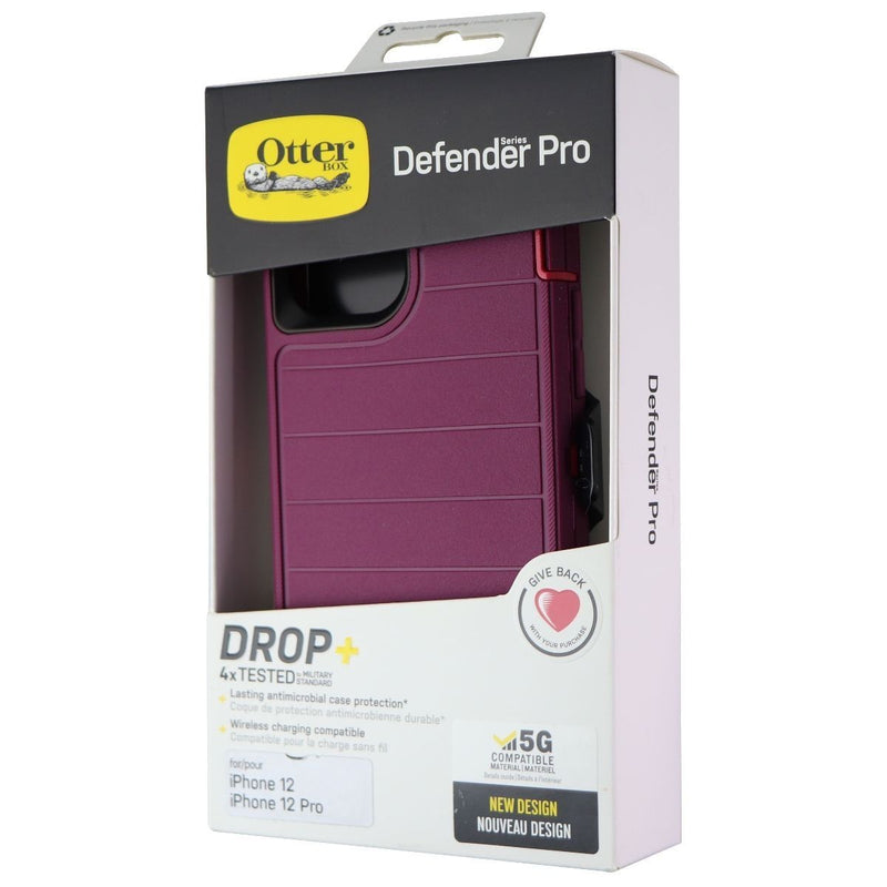 OtterBox Defender Pro Case for Apple iPhone 12 & 12 Pro - Berry Potion Pink - OtterBox - Simple Cell Shop, Free shipping from Maryland!