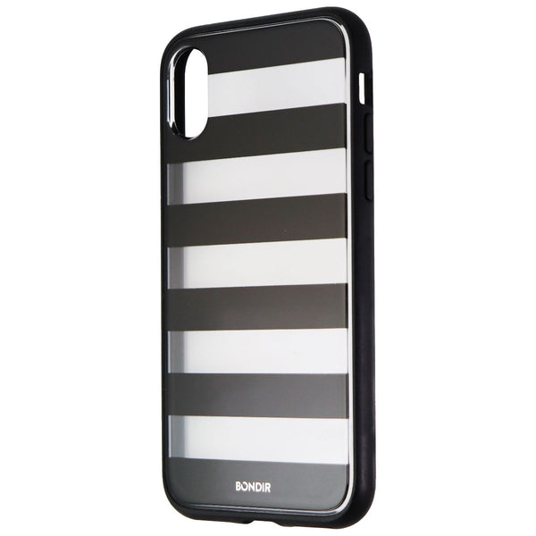 Bondir Clear Coat Hybrid Case for Apple iPhone Xs/X - Black Stripe/Clear - Bondir - Simple Cell Shop, Free shipping from Maryland!