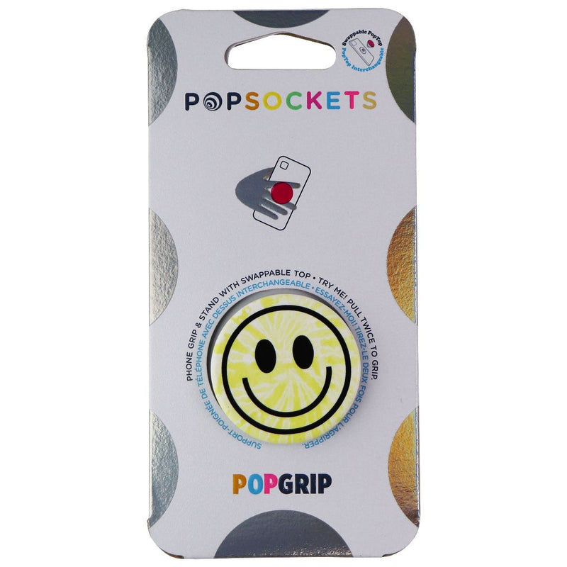PopSockets Swappable PopGrip Phone Grip and Stand - Tie Dye Smiley - PopSockets - Simple Cell Shop, Free shipping from Maryland!